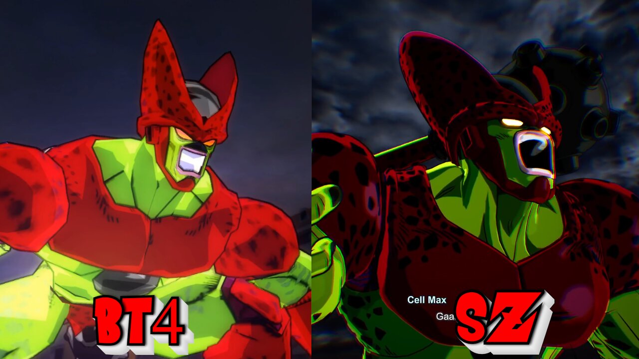 Cell Max - Dragon Ball Sparking Zero VS Budokai Tenkaichi 4