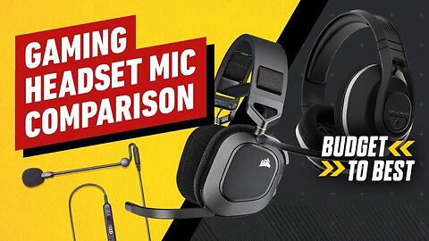 Which Popular Gaming Headset Mic Sounds Best_ - Budget to Best