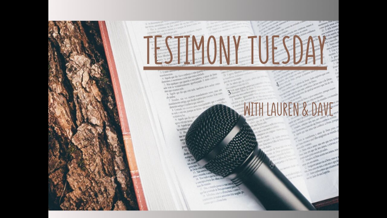 Testimony Tuesday with Lauren and Dave Season 2, Episode 19: "From Street Life To Sweet Life"