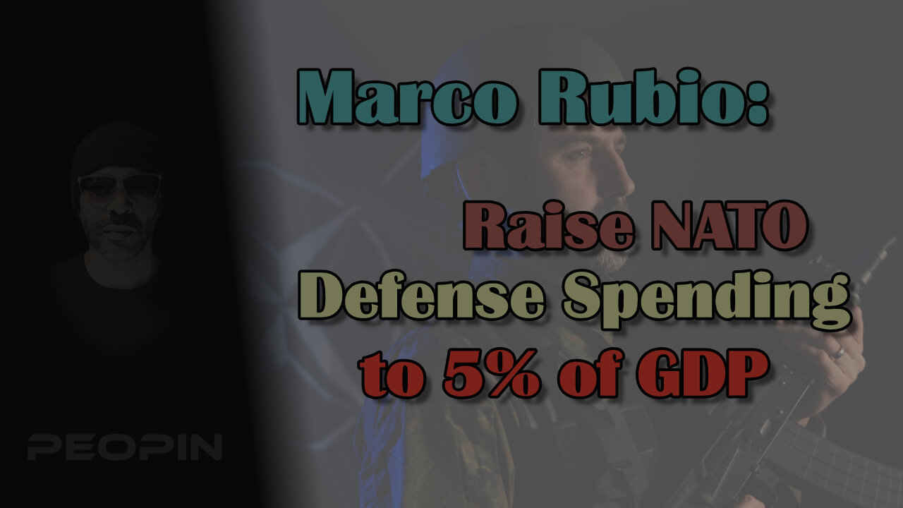Marco Rubio: Raise NATO Defense Spending to 5% of GDP
