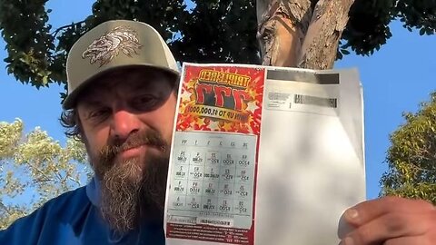 Homeless man wins $1 million on California Lottery scratch-off ticket