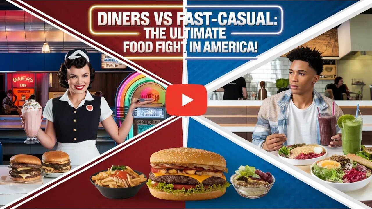 The Ultimate Food Fight in America! 🍔🥗 (Strategies & Challenges)