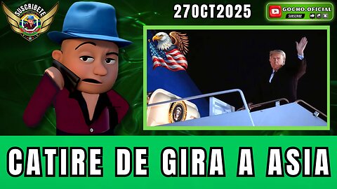 TRUMP REPARTIENDO POLLO, DESDE ASIA | 27OCT2025 | [GOCHO.OFICIAL]