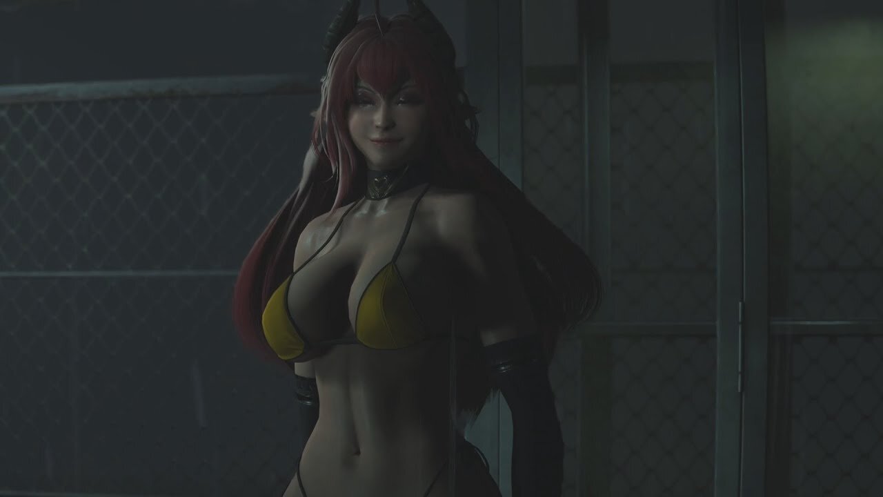Resident Evil 2 Remake Daemon Girl