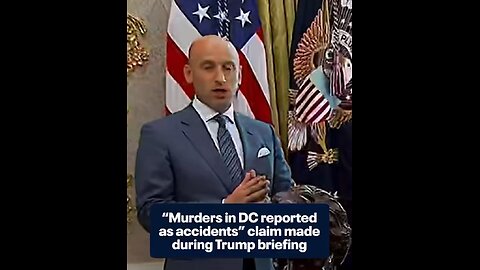 Stephen Miller: DC officials were covering up crime stats and even classifying m*rders as accidents
