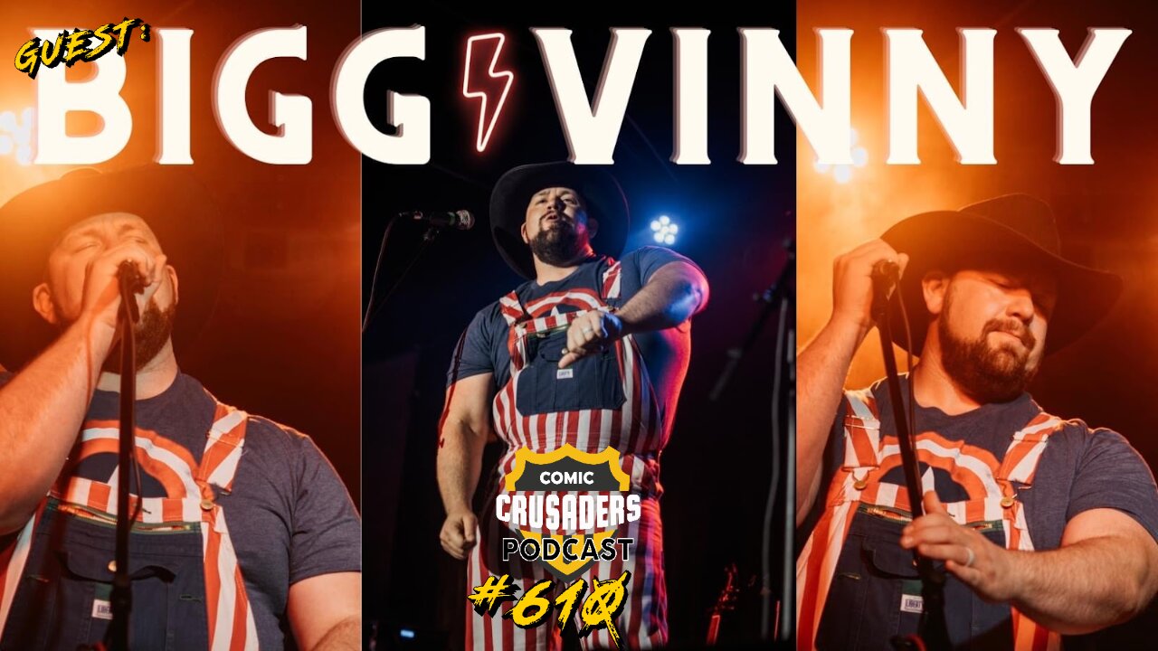 Comic Crusaders Podcast #610 - Vencent Hickerson aka Bigg Vinny