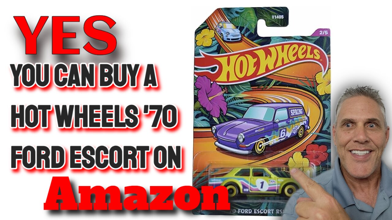 Hot Wheels '70 Ford Escort #Amazon