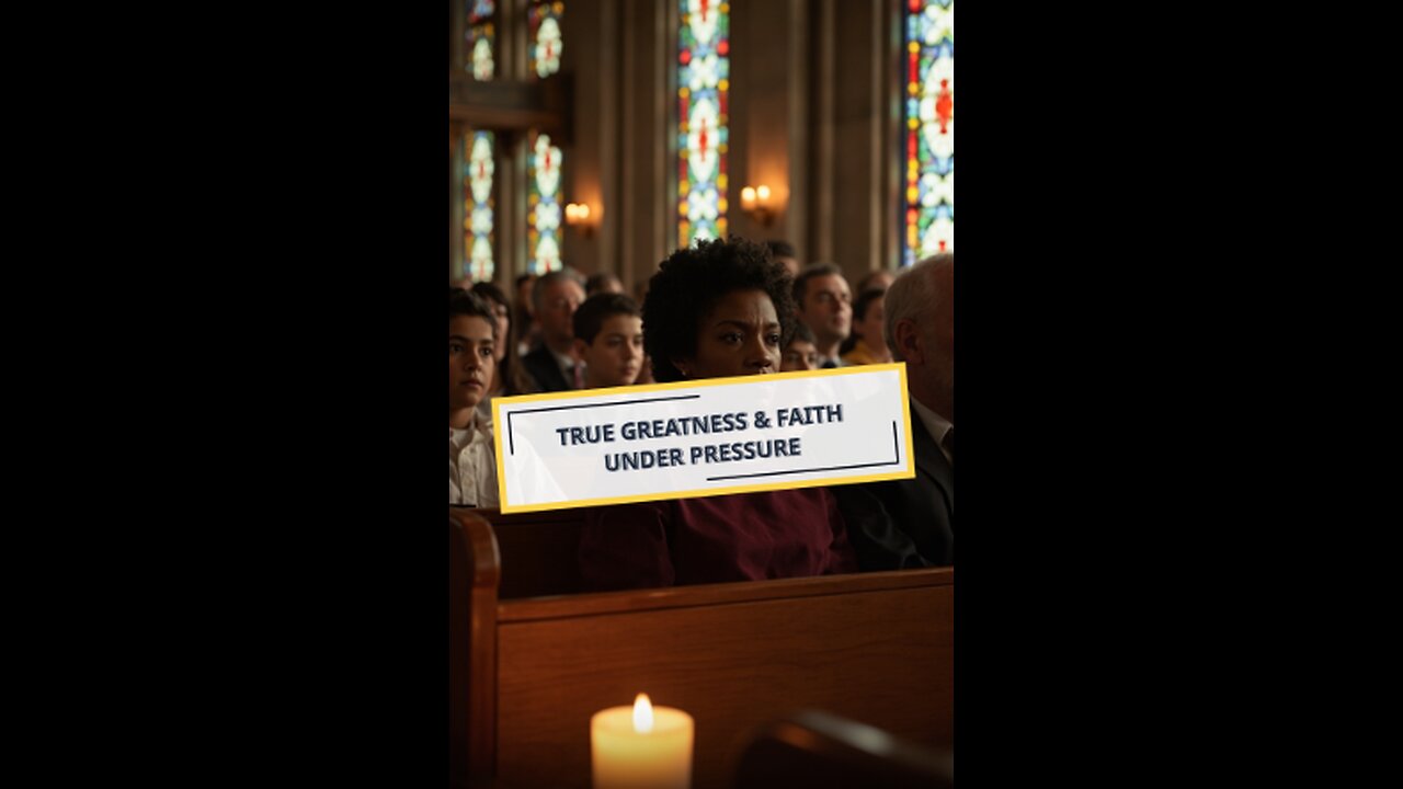 True Greatness & Faith Under Pressure