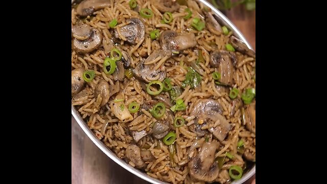 Mushroom Rice #food