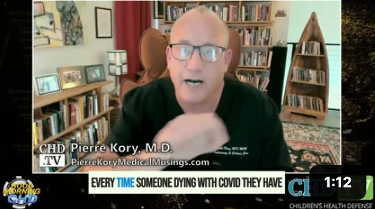 "Dr. Pierre Kory Criticizes Hospitals' Overemphasis on Vaccination Status"