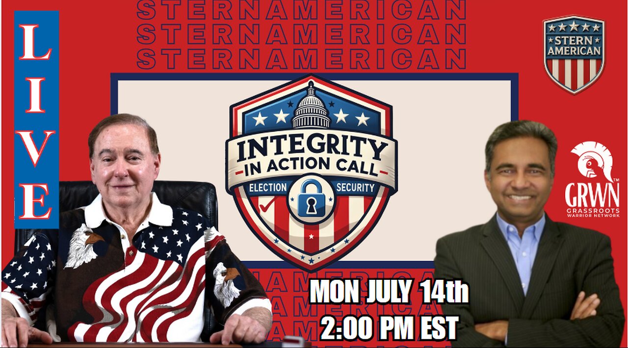 Integrity in Action Call, Monday, July 14th at 2:00PM EST