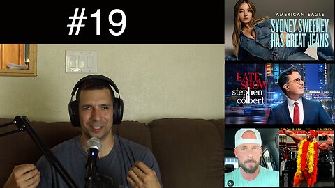 MaxSpeed Podcast 19 - Sydney Sweeney Jeans, Colbert Show Ending & Joey Swoll Leaves Social Media