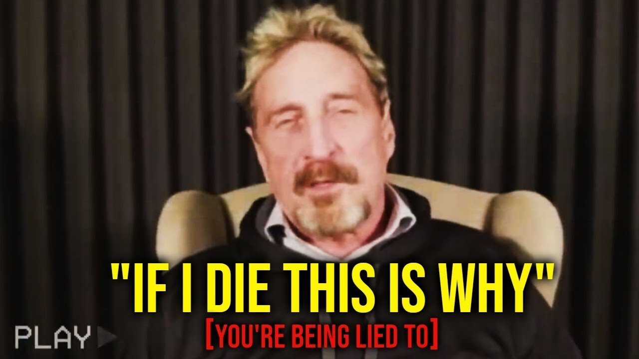 The Interview They Tried Desperately to Stop.. | John McAfee