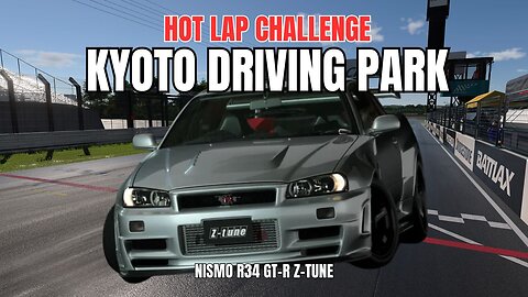 KYOTO PARK TIME CHALLENGE WITH THE R34 GT-R Z-TUNE | GT7 GAMEPLAY