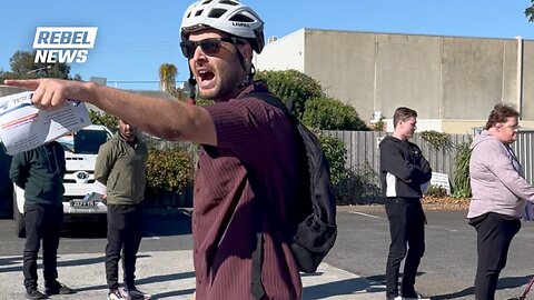 Cops let violent THUG walk free as left-wing violence ESCALATES