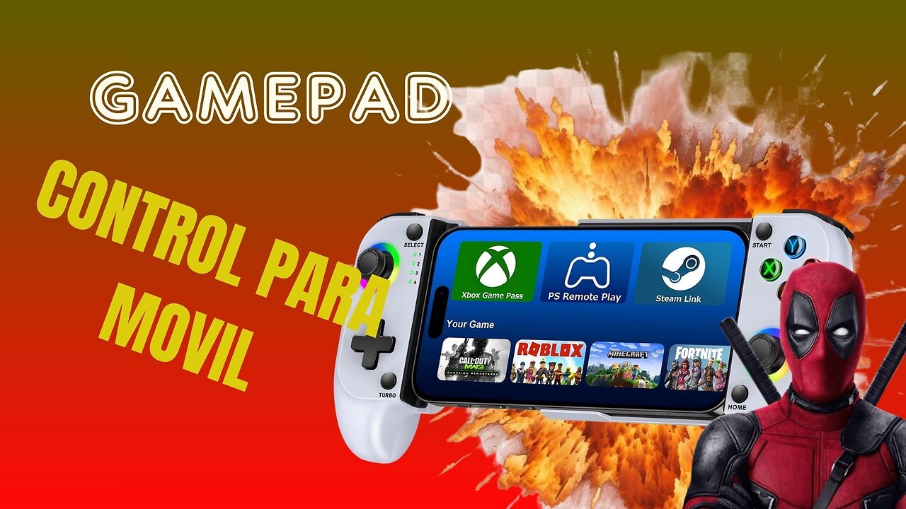 Gamed, control para jugar en movil