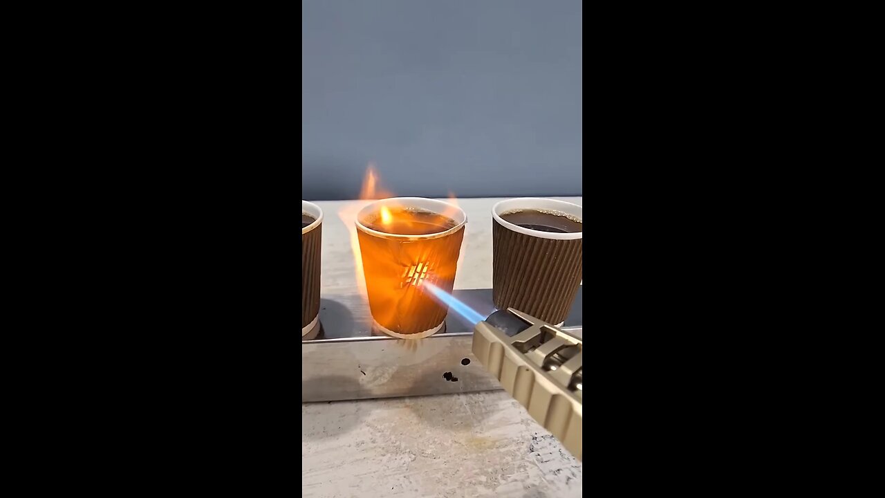 fire power test with tea #fire #entertainment