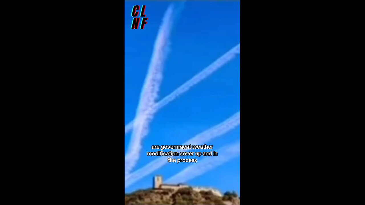 The truth about chemtrails 🤯