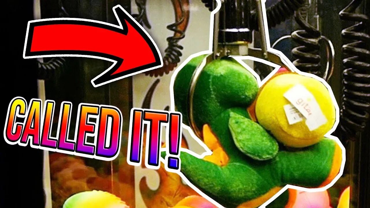 INSANE DOUBLE WIN AT THE CLAW MACHINE!