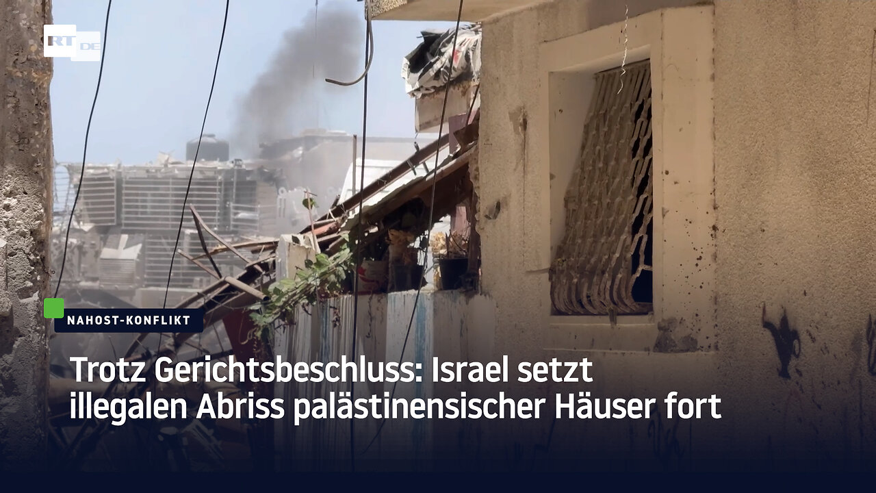 Trotz Gerichtsbeschluss: Israel setzt illegalen Abriss palästinensischer Häuser fort
