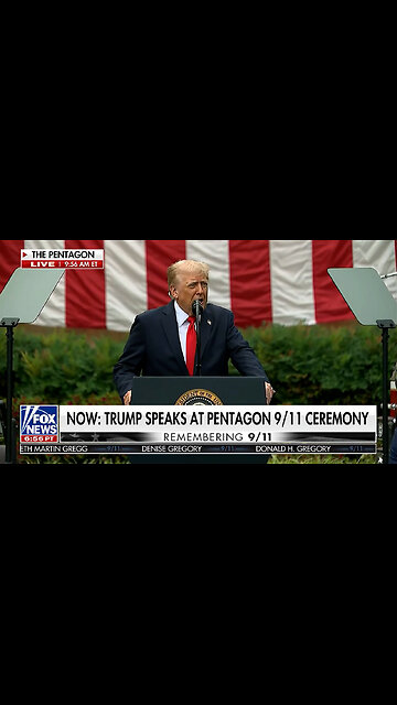 President Trump Honors Charlie Kirk at Pentagon 9/11 Memorial, Announces Posthumous Medal of Freedom
