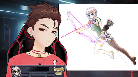 Ranger Momoko – Twitch Art Timelapse ✍️