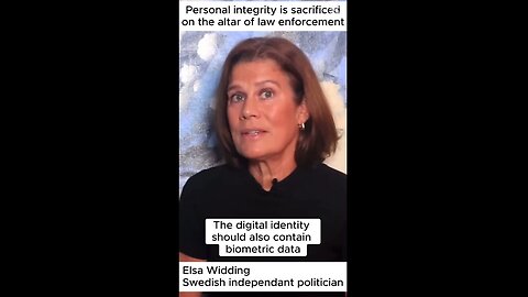Elsa Widding - Personal integrity is sacrificed on the altar of law enforcement