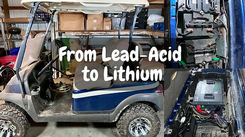 Upgrading a Club Car Precedent Golf Cart with a Vatrer 105Ah Lithium Battery!