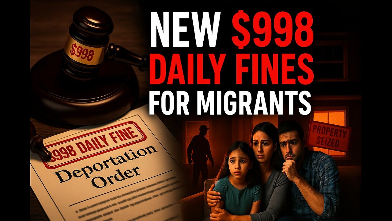 US Impose $998 Daily Fines and Seize Property from Migrants Ignoring Deportation Orders