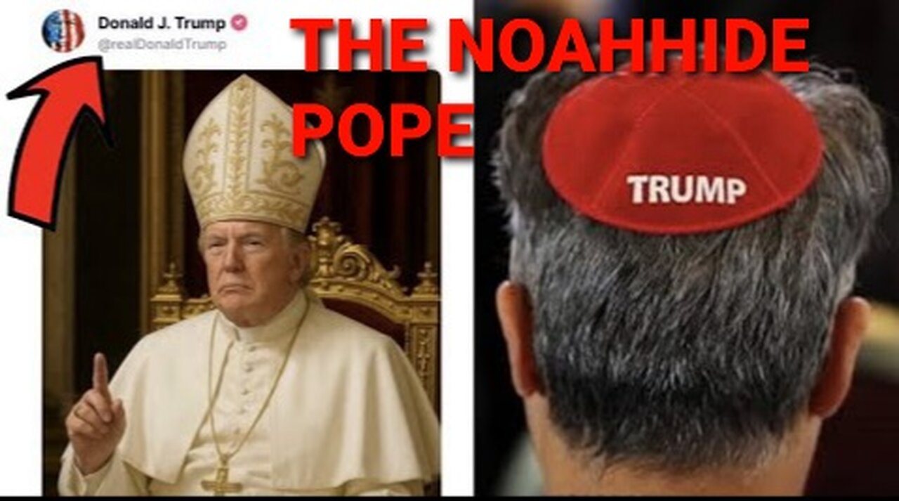 WATCH BEFORE THIS GETS DELETED! THE NOAHIDE POPE OF THE ONE WORLD ORDER REVEALS HIMSELF ONCE AGAIN!