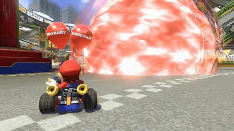 Mario Kart 8 Deluxe Battle Mode: Bob-omb Blast | Switch | No Commentary | 720p/30fps