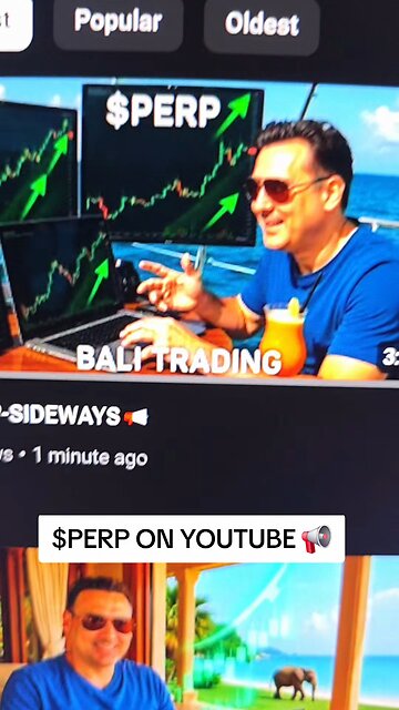 $PERP ON YOUTUBE 📢