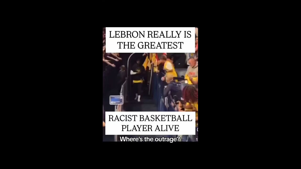 LeBron James is the most racist basketball player out there