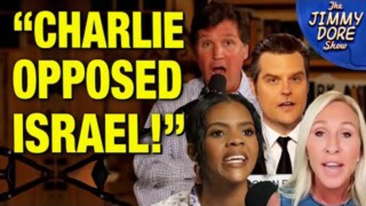 Charlie Kirk Was DEFINITELY Turning Against Israel! – Says Candace Owen & Tucker Carlson
