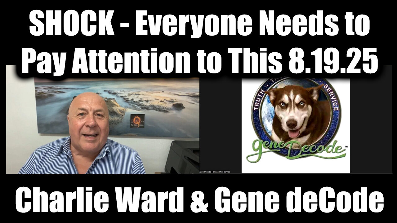 SHOCK DISCOVERY. 8-18-25-AT-7PM-CST-15G-EST #TRUTH