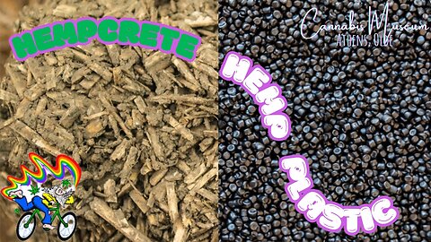 Cannabis Museum: Hempcrete and Hemp Plastic