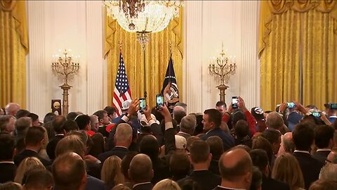 Donald Trump meets with NCAA Mens Basketball Champions Florida Gators