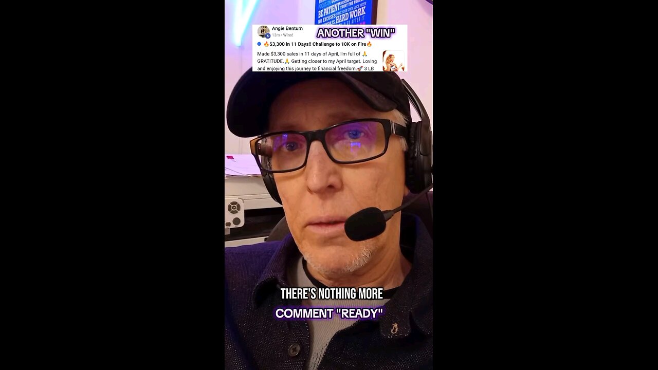 I WANT YOU TO WIN TOO!