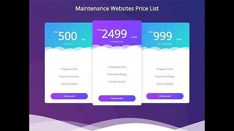 Professional Pricing Plans Section Design using HTML and CSS #live #livecoding #livestream