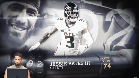 CHANNELADRIANTV Reacts | NFL Top 100 Players Of The 2024-2025 Season #92|S Jessie Bates