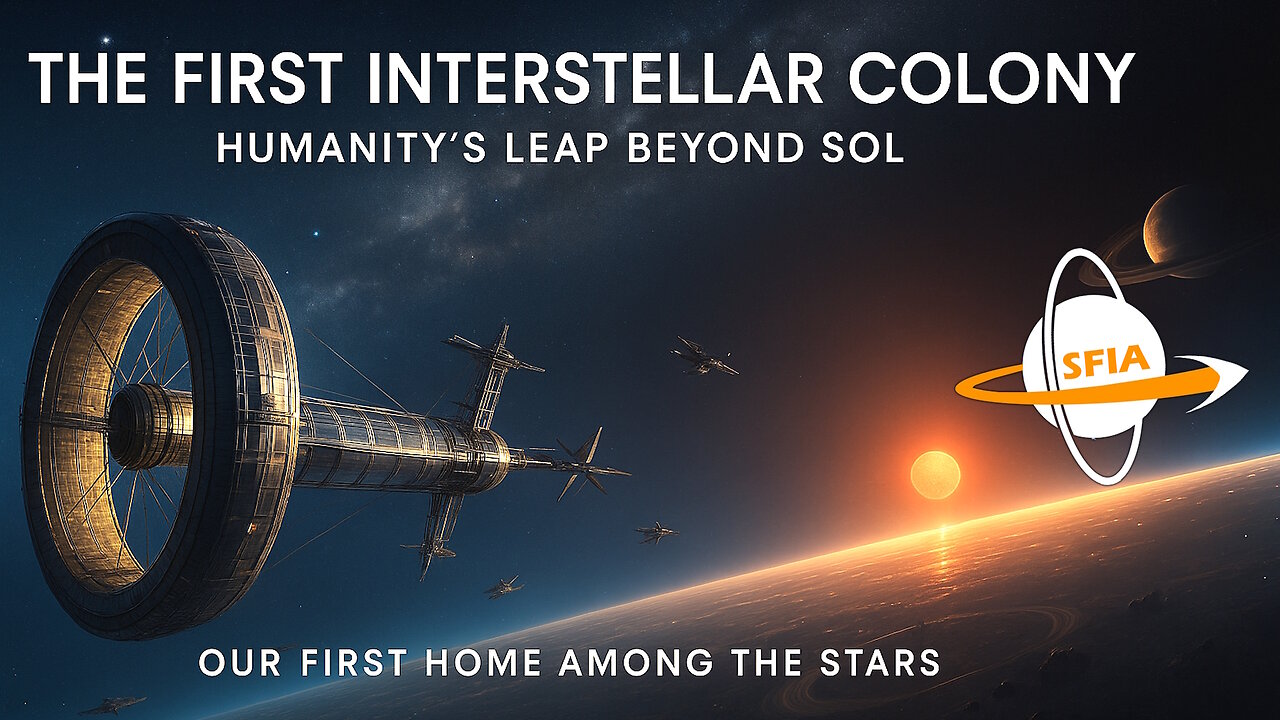 The First Interstellar Colony Humanity’s Leap Beyond Sol