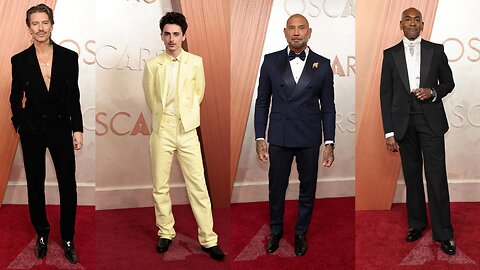 2025 Oscars Red Carpet: Hollywood’s Most Stylish Men #Oscars2025 #RedCarpetStyle #MensFashion