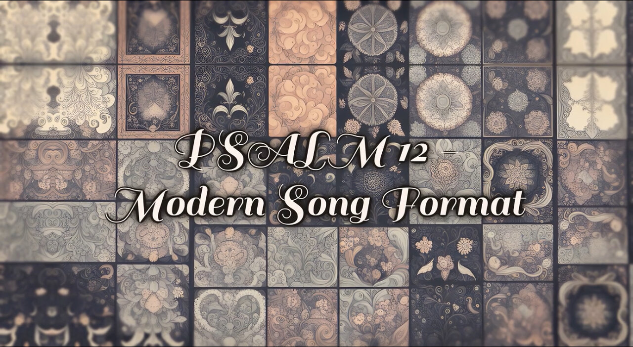 PSALM 12 - Modern Song Format - Official Music Video