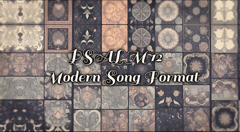 PSALM 12 - Modern Song Format - Official Music Video