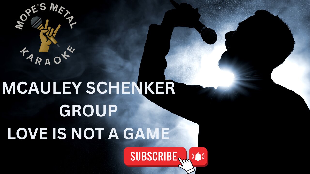 McAuley Schenker Group - Love Is Not A Game Karaoke