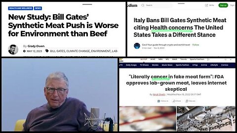 "Bill Gates Proposes Lab-Grown Meat revolutionizing Global Dietary Habits"