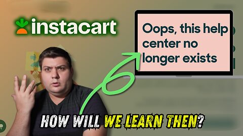 Instacart CANCELED Their Help Center?! DO THIS NOW!