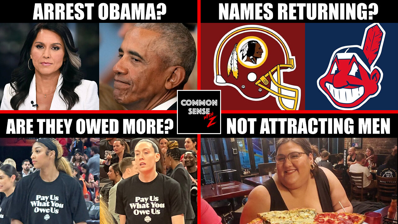 Tulsi’s Obama Bombshell, Trump’s Team Name Push, WNBA Pay Protest, DNC Fires Male Outreach Lead