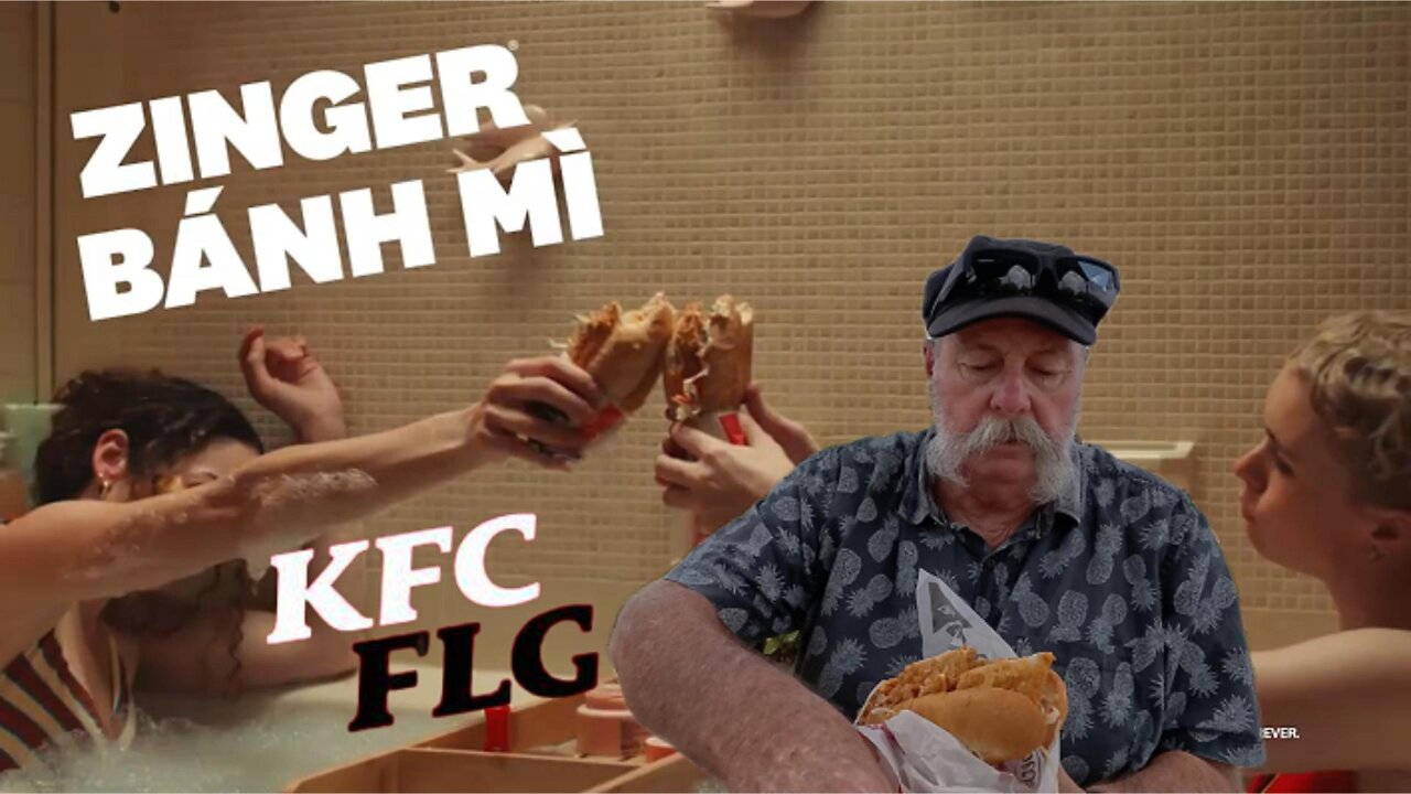 KFC Zinger Banh Mi Review 🇻🇳 | Is This Vietnamese-Inspired Zinger Worth $10.45?