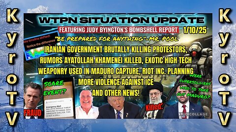 Situation Update - January 10, 2026 (edited version) (Swedish subtitles)